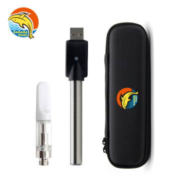 Bottom led light pen battery laser logo mini portable battery 510 vape pen battery